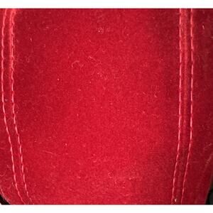 Red Wired Velvet Ribbon 4 Inch Wide Craft Holiday Christmas Wreath Decor Roll